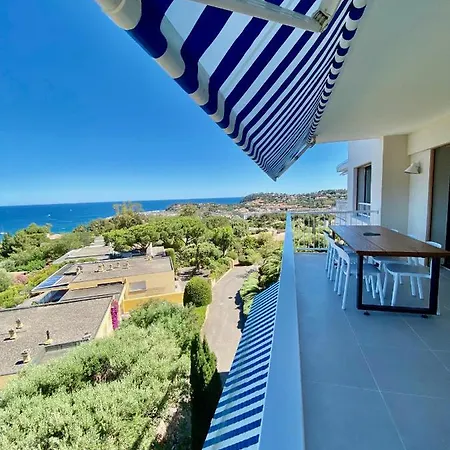 Mimosas - Bel Avec Vue Imprenable Sur La Baie Apartamento *