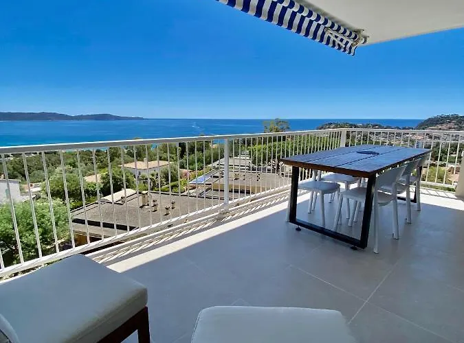 Mimosas - Bel Avec Vue Imprenable Sur La Baie Apartamento Cavalaire-sur-Mer